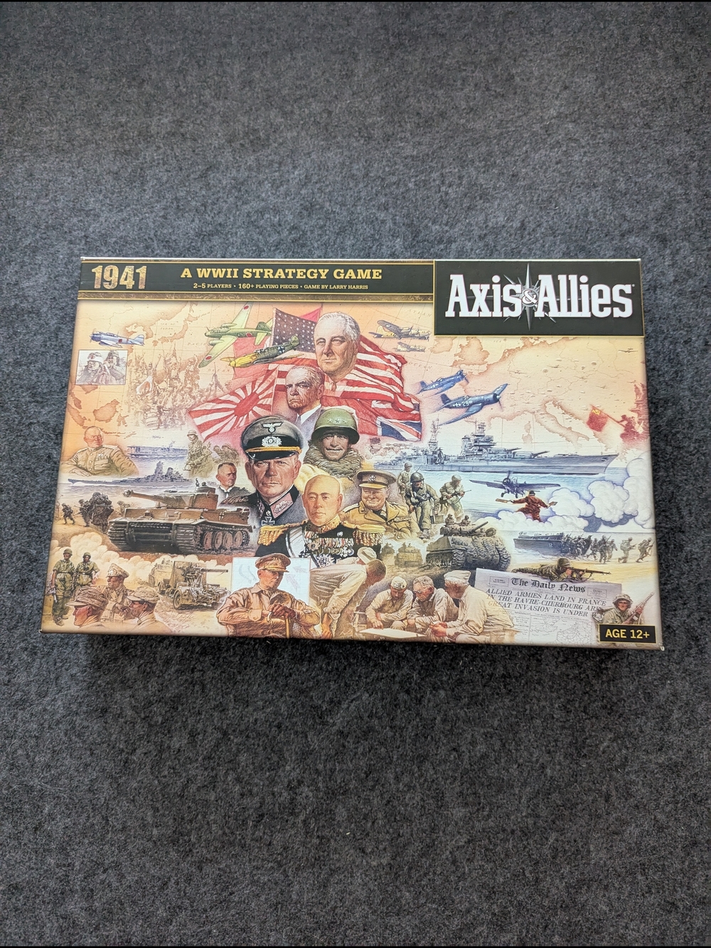 1941 Axis & Allies Strategy Board Game - Classic WWII Edition